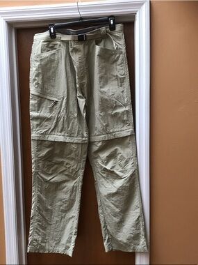 Alpine Design Men's Cargo Convertible Pants - Light Beige